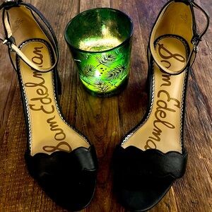 Sam Edelman Women’s Black Platform Heels